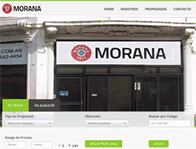 Tablet Screenshot of morana.com.ar